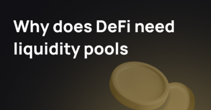 DeFi liquidity pools