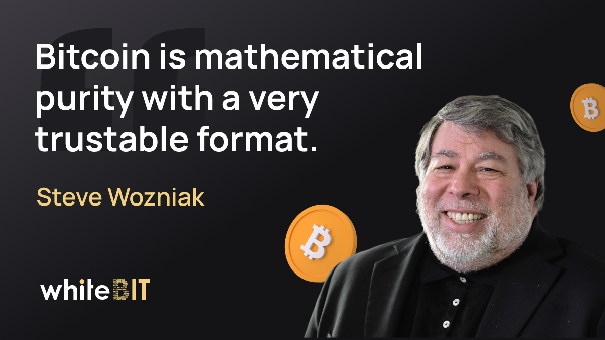 Cryptocurrency through the eyes of Wozniak