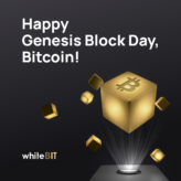 🥂 The first BTC block turns 13 🥂