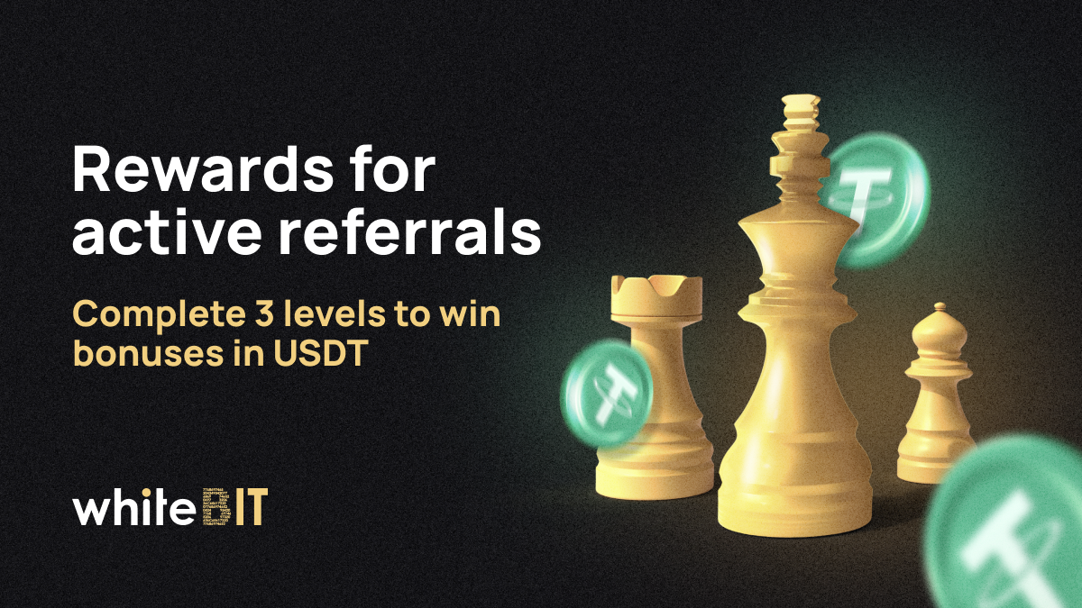 Win With Your Team: Receive USDT For Active Referrals