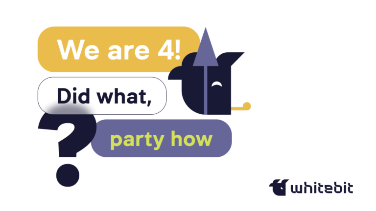We are 4 years old! Did what, party how?