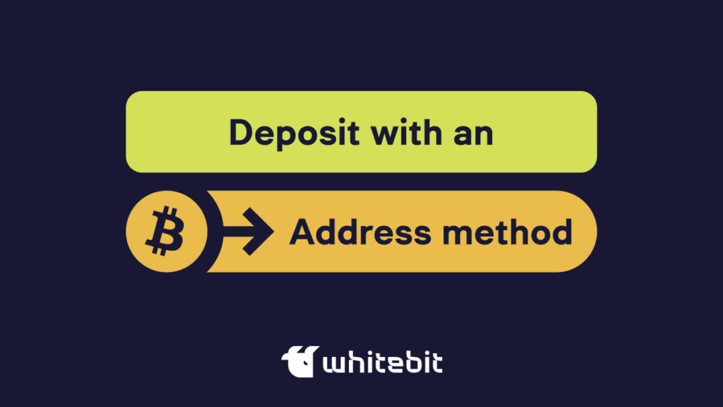 How to Make a Deposit With The Use of The Address Method?