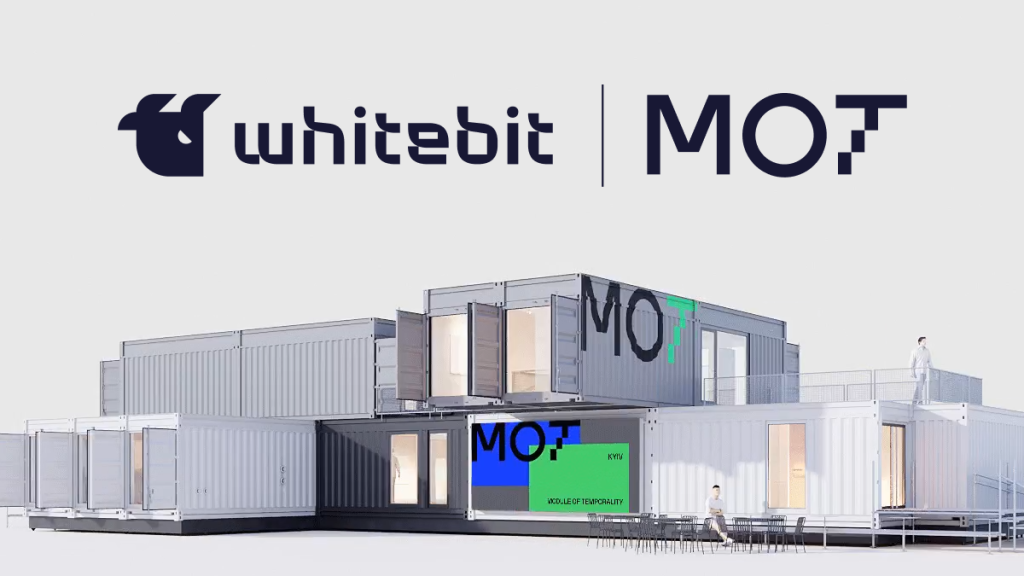 WhiteBIT підтримав «Модуль тимчасовості» — культурний простір про війну в Україні