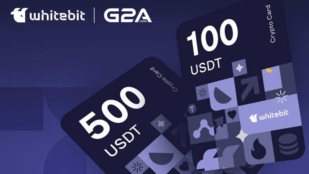 WhiteBIT Gift Card доступна на G2A.COM
