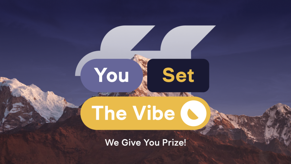 Terms and Conditions of the “You Set the Vibe” Promotion