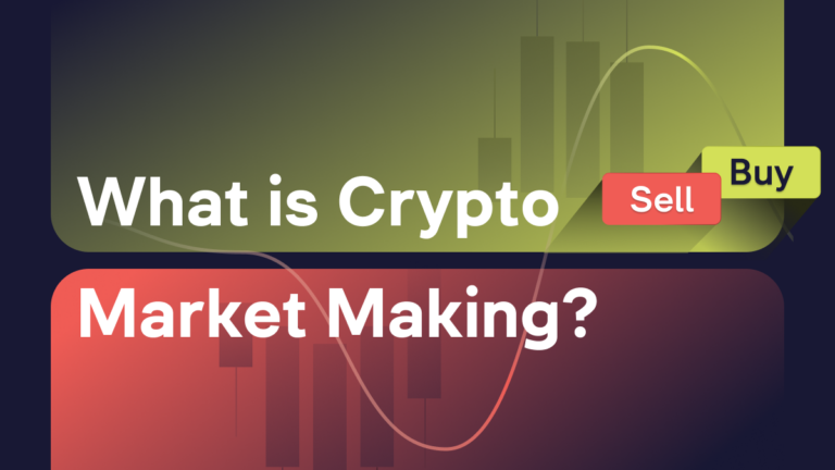 What is crypto market making?