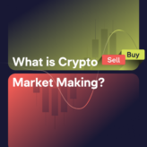 What is cryptocurrency market making?