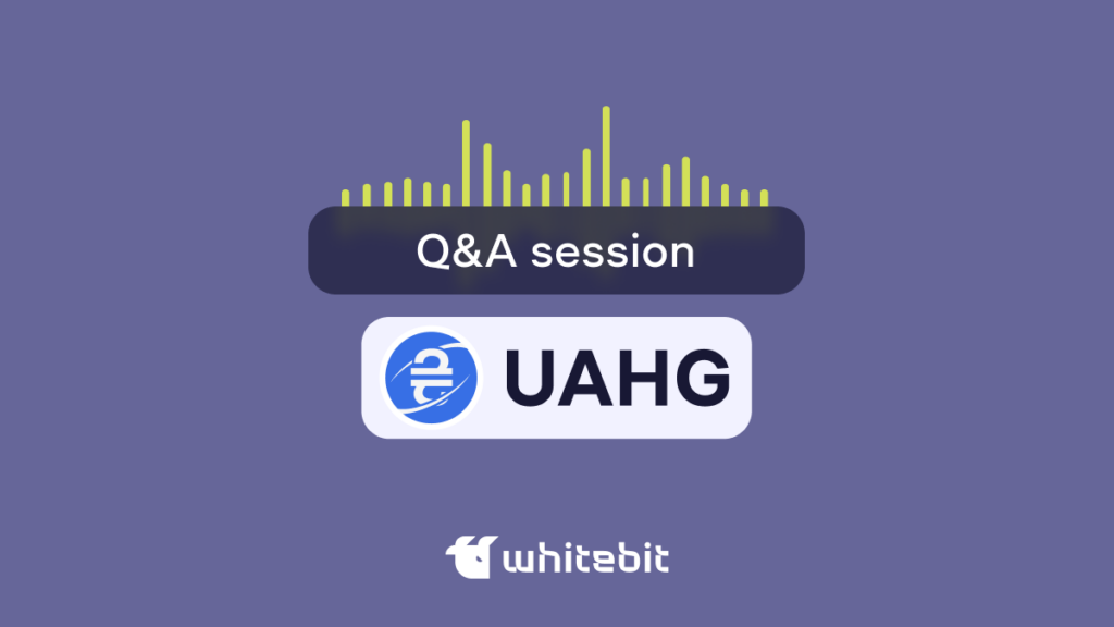 UAHg Gives Answers at WhiteBIT!