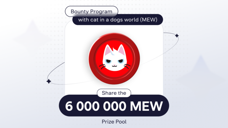 New Bounty Program with cat in a dogs world (MEW)
