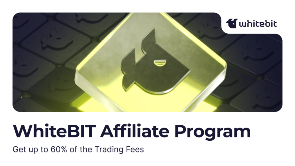 WhiteBIT Affiliate Program: Up to 60% of the Fees Daily