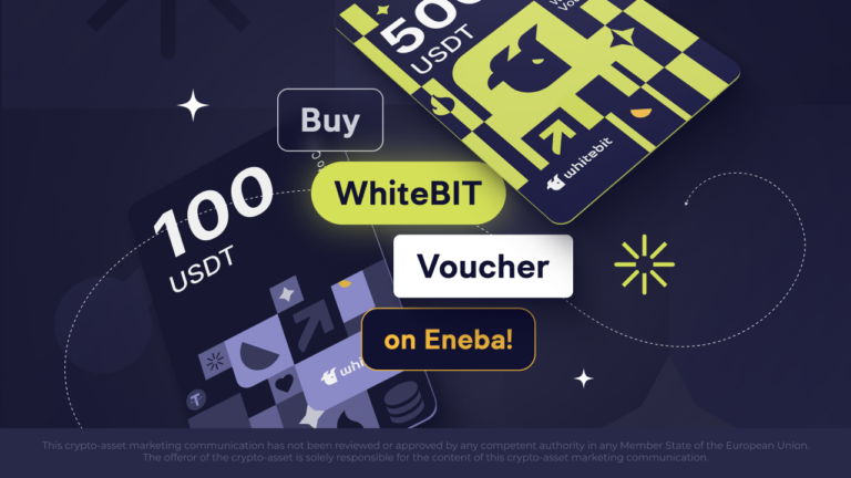 WhiteBIT Voucher are Available on Eneba!